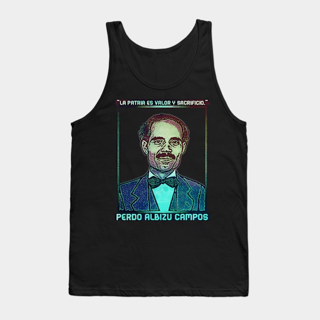 Pedro Albizu Campos Tank Top by SoLunAgua